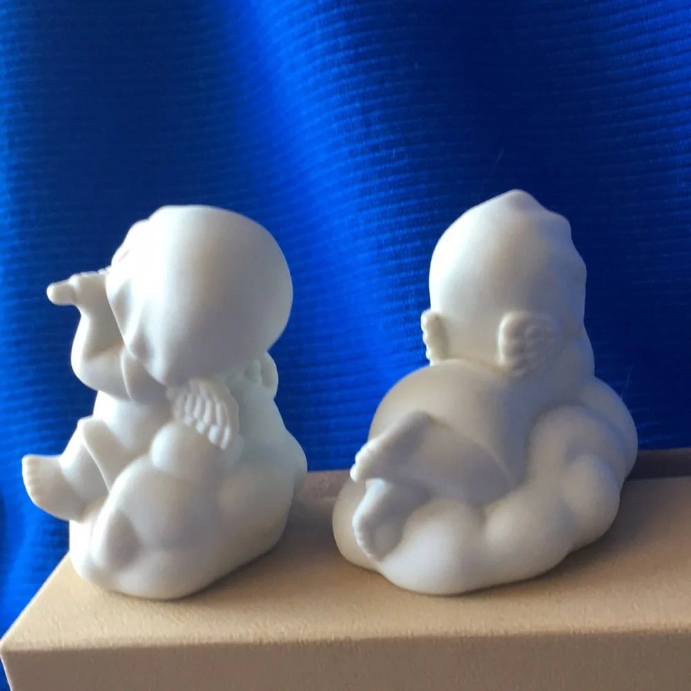 Vintage 1981 Little Gallery by Hallmark: “Heavenly Serenade” Figurines